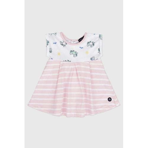 Robe Manches Courtes Baby - Coton