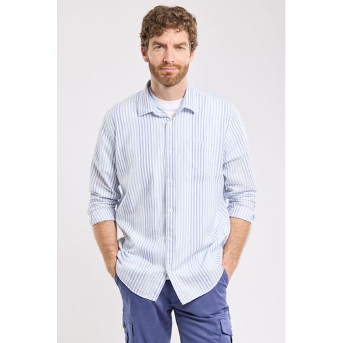 Chemise Rayée Coupe Confort - Coton Et Lin