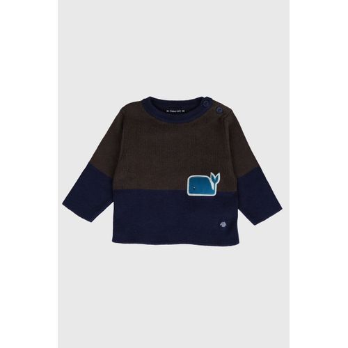 Pull Marin Baby - Coton Et Laine