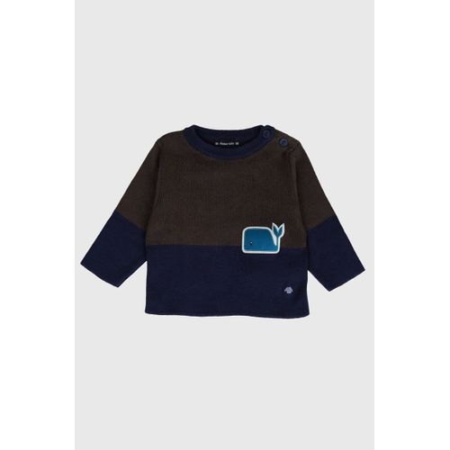 Pull Marin Baby - Coton Et Laine
