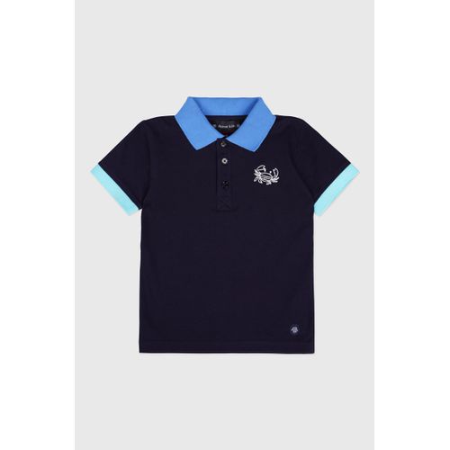 Polo Brodé Crabe Kids - Coton