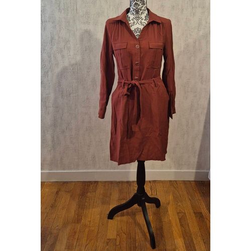 Robe Été Couleur Brique Cache Cache Taille 36
