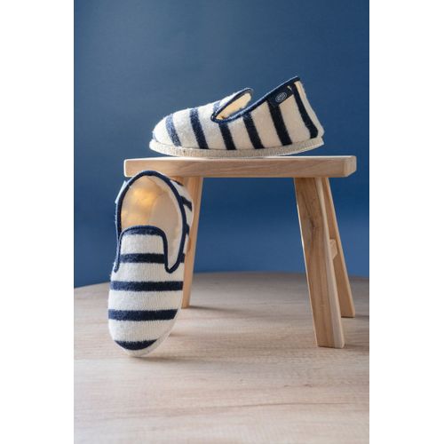 Chaussons Rayés Maoutig Du 35 Au 43 - Laine