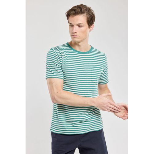 T-Shirt Rayé - Coton Et Lin