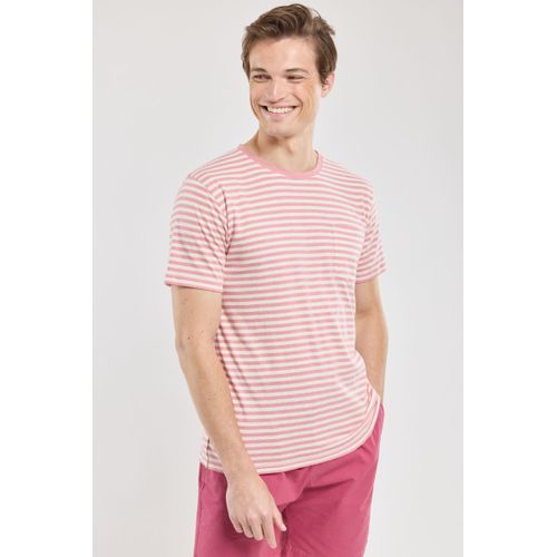T-Shirt Rayé - Coton Et Lin