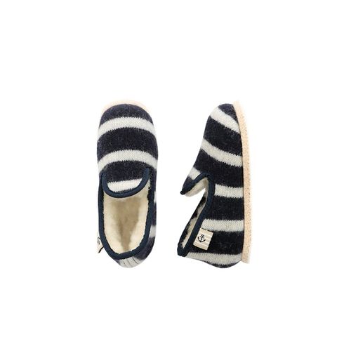 Chaussons Rayés Du 24 Au 32 Laine