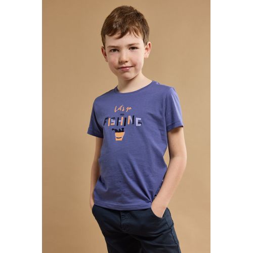 T-Shirt Let's Go Fishing Kids- Coton