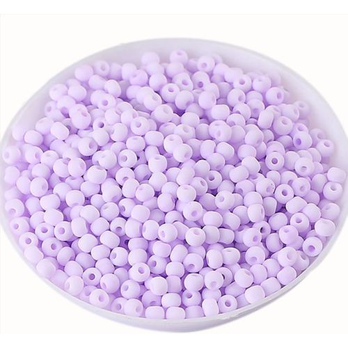13,000pcs 2mm Seed Beads Small Beads For Bracelets 12/0 Light Purple Matte Diy Beads For Jewelry And Crafts For Holidays,Birthdays,Christmas