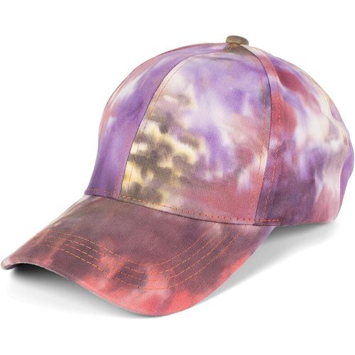 Casquette De Baseball Pour Femmes Avec Motif Batik,Motif Unique,6 Panneaux,Casquette De Baseball,Réglable Par Clic Et Bouton-Pression 04023082.[P523]