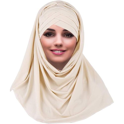 Slouchy Musulman Chapeau-Femmes Écharpes Islamiques Beau Hijab Bonnet Casquette Châle Foulard.[P540]