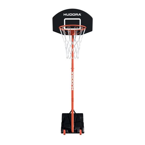 Panier De Basket-Ball Sur Pied 205 Avec Ballon Et Pompe Rouge Et Noir