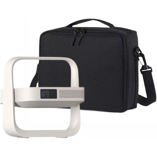 Sac De Rangement Souple Pour Projecteur Portable Xgimi Elfin Flip - Sac De Rangement Épais Et Portable Avec Bandoulière Réglable, Design De Poche En Filet Pour Accessoires, Noir Do[APP6191076]