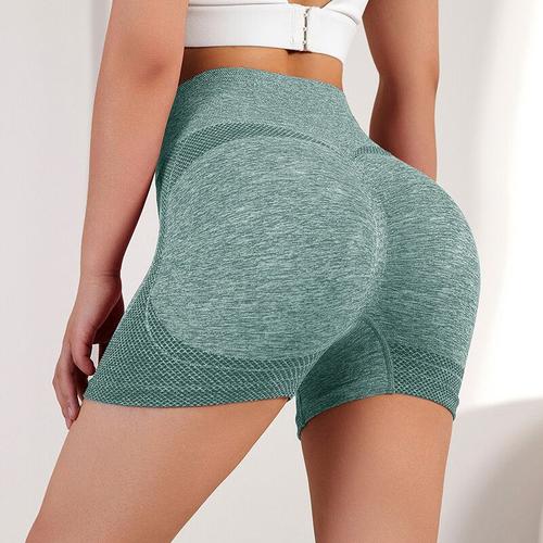 Shorts de Yoga Taille Haute pour Femmes, Shorts de Fitness pour