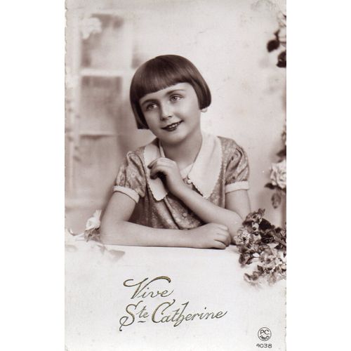Ancienne Carte Postale Théme " Fêtes " Vive Sainte Catherine - Non Ecrite