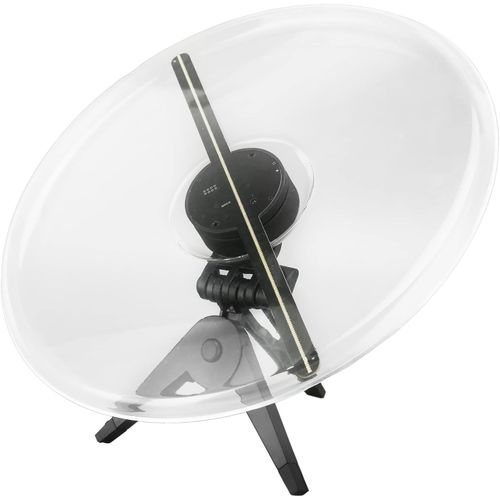Projecteur D'Hologramme 3D, Ventilateur D'Affichage Publicitaire Hologramme Y27 10,6 Pouces 224Pcs Machine De Publicité Led Pour La Publicité Mobile Extérieure, Réunion D'Échange[APP6191102]