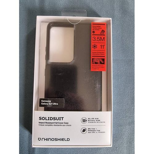 Coque Solidsuit Rhinoshield Pour Samsung Galaxy S21 Ultra