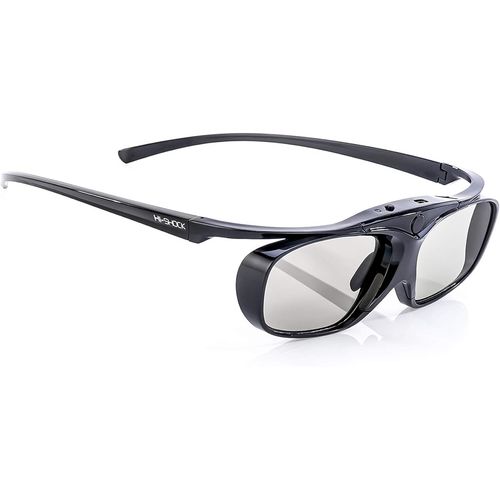Rf Pro Black Heaven Lunettes Actives 3D Pour Vidéoprojecteurs 3D Compatibles Avec Sony, Epson, Jvc - Tdg-Bt500A, Ty-Er3D5Me / Ty-Er3D6M - Elpgs03-120 Hz - Rechargeable[APP6190755]