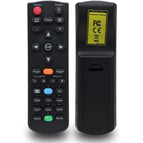 Télécommande Pour Optoma Vidéoprojecteur Eh319Ust Eh320Ust Eh330Ust Eh341 Eh415E W415E Eh415St Eh416 Eh490 Eh504 Eh512 W319Ust W320Ust W330Ust W412 W416 W512 Wu416 X416 W316St X316[APP6190952]
