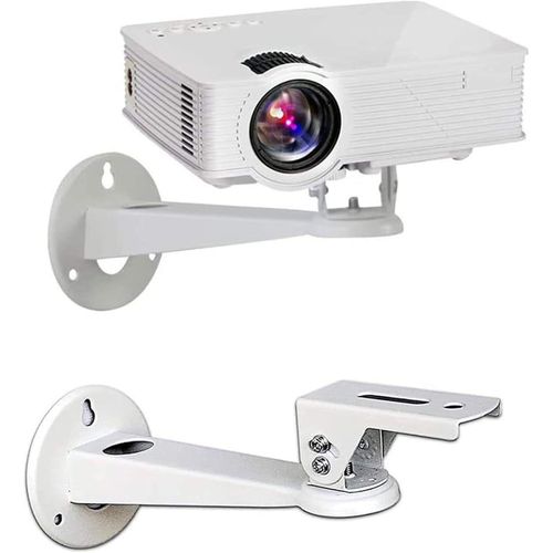 Support Mural Pour Projecteur Et Support Pour Caméras De Sécurité À Domicile, Support De Projecteur Rotatif À 360 Degrés, Support Mural Robuste En Métal[APP6191158]