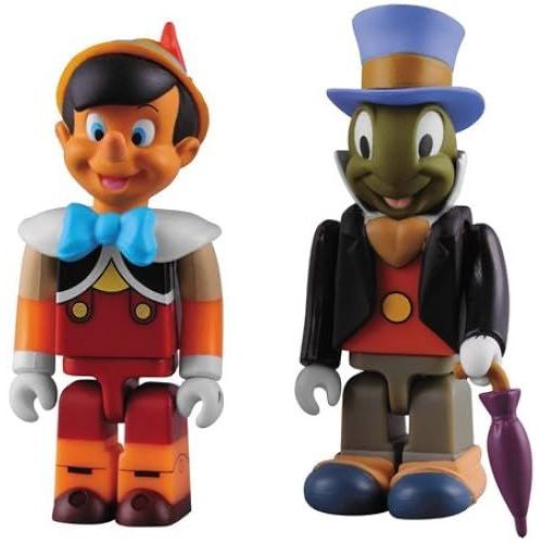 Kubrick Pinocchio & Jiminy Cricket(Abs&pvc)