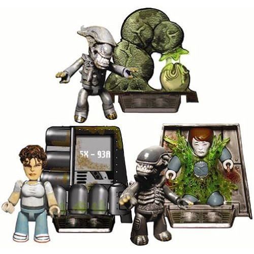 Mezco Aliens Mez-Itz Four Figure Pack