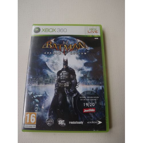 Jeu Xbox 360 Batman Arkham Asylum Sans Notice
