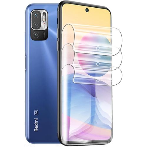 [2 Pcs] Films De Protection D'écran En Hydrogel Pour Xiaomi Redmi Note 10 5g/Redmi Note 10t 5g /Poco M3 Pro 5g (6.5 Pouces), [Hd] Film De Protection En Transparent Tpu Souple [Pas [Lot6196654]