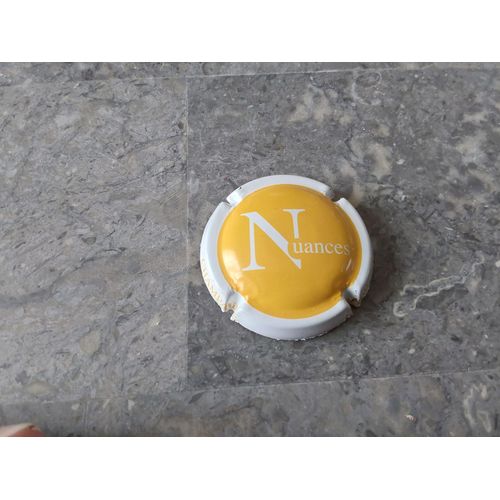 Capsule De Champagne Lettre "N"