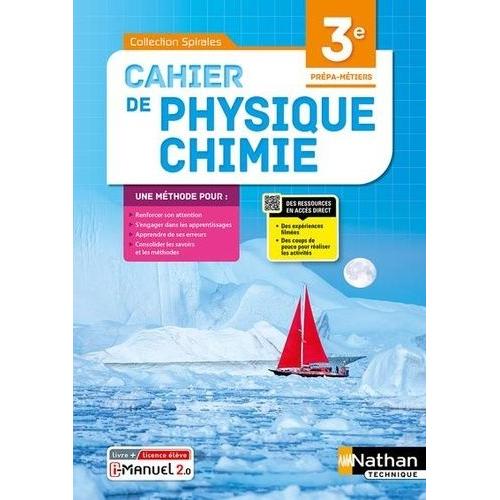 Cahier De Physique Chimie 3e Prépa-Métiers