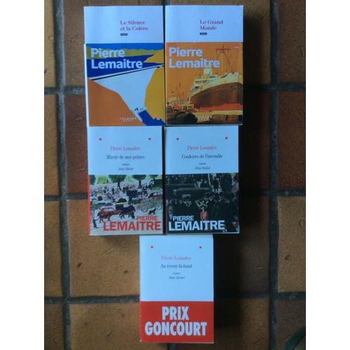 Pierre Lemaitre Lot De 5 Livres