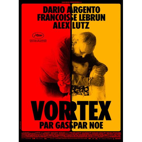 Vortex De Gaspar Noé Avec Françoise Lebrun, Dario Argento... - Affiche Originale De Film Format 120 X 160 Cm