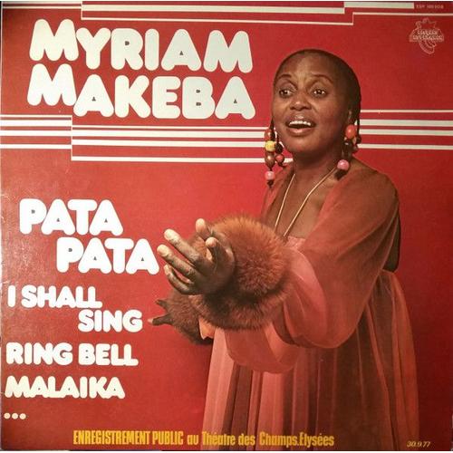 Myriam Makeba Enregistrement Public Au Theatre Des Champs Elysees