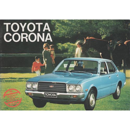 Modèles Toyota Corona 2000 Mk1 Berline Et Break Présentés Dans Ce Catalogue Publicitaire Ou Prospectus.