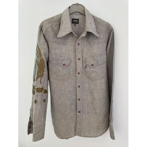 Chemise G-Star Tacoma Eagle, Gris, Unisexe.