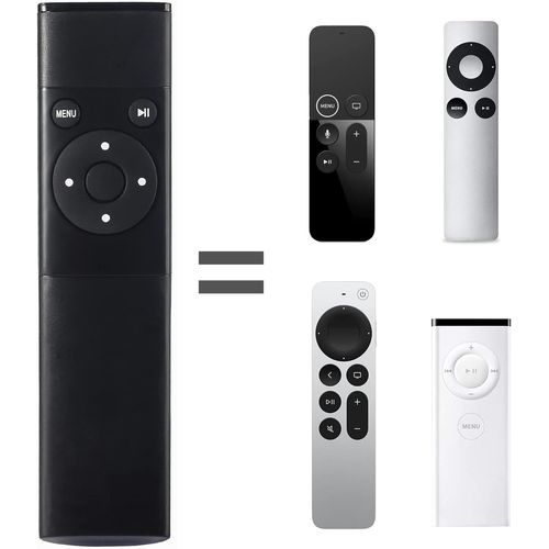 New Mc377Ll/A Infrared Remote Control For Apple 2/3 Tv Box A1294 A1156, For Apple 2021 Tv4 4K, For Apple 5Th Tv Hd, A1962 A1842/Mqd22/Mp7P2 A1469 A1427/Md199 A1378/Mc572 Mm4T2Am/A A1625/Mgy5[H536]