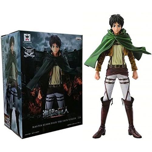 Banpresto Attack On Titan Master Stars Piece 10' Eren Yeager Action Figure []