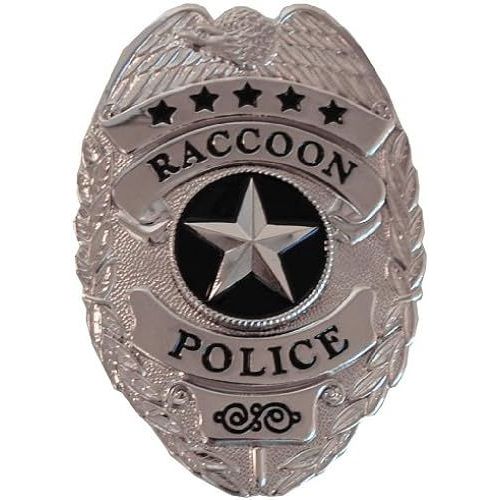 Resident Evil Raccoon Police Prop Badge