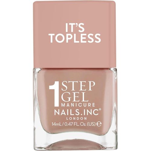 Inc Topless Madison (Bronzé Estival)-Vernis Gel Sans Uv-Manucure En 1 Étape Jusqu¿À 8 Jours De Tenue-Séchage Rapide,Végan & 21-Free-Pour Enfants & Adultes-Sans Base Ni Top Coat
