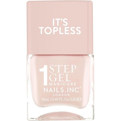 Inc Topless Renee (Rose)-Vernis Gel Sans Uv-Manucure En 1 Étape Jusqu¿À 8 Jours De Tenue-Séchage Rapide,Végan & 21-Free-Kit Vernis Pour Enfants & Adultes,Sans Base Ni Top Coat