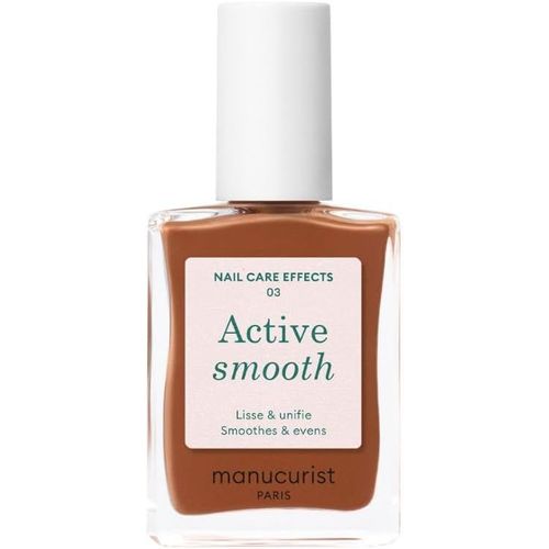Active Smooth 03 Vernis À Ongles Soin Reparateur Lissant Bio-Sourcé Fini Voile Bronze-Vernis A Ongle Lisseur,Durcisseur Ongles,Vernis Nude-Soin Ongles Abimes-Fortifiant Ongles 