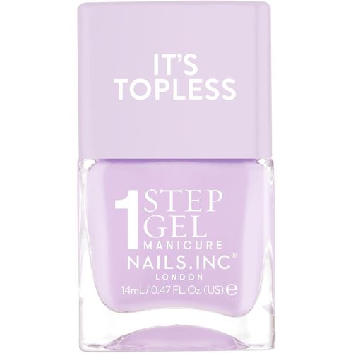 Inc Topless Hailey (Lavande)-Vernis Gel Sans Uv-Manucure En 1 Étape Jusqu¿À 8 Jours De Tenue-Séchage Rapide,Végan & 21-Free-Pour Enfants & Adultes-Sans Base Ni Top Coat
