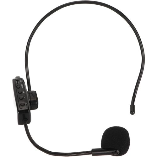 lbgwp60-Casque De Microphone Sans Fil, Micro Casque Sans Fil Uhf, Réduction Du Bruit, Affichage Numérique Led Rechargeable, Micro Tête Uhf Pour L'Enseignement Du Guide Touristique Sur