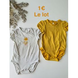 Lot Bodies Été H&M Bébé Fille 12-18 Mois