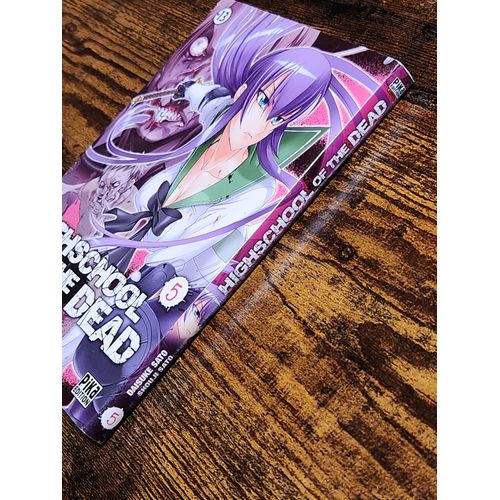 mangá High school of the dead vol 5