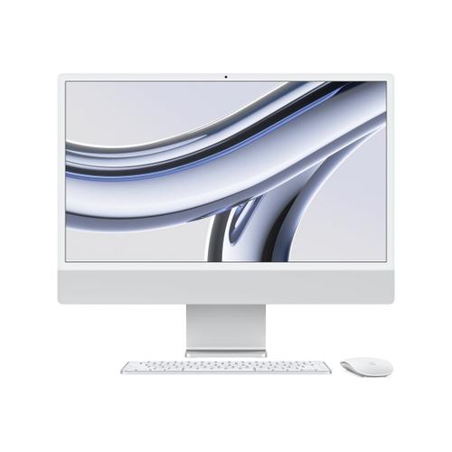 Apple iMac with 4.5K Retina display MQR93FN/A - Fin 2023 - M3 8 Go RAM 256 Go Argent AZERTY