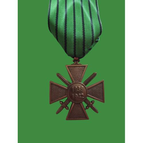 Croix De Guerre Vichy 1939-1942 - Refrappe
