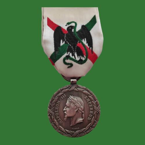 Médaille L'expédition Du Mexique 1862-1863 Refrappe