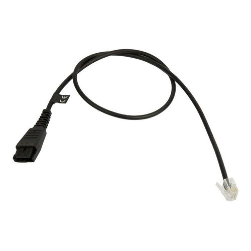 Jabra - Câble pour casque micro - Déconnexion rapide pour RJ-45 - pour Jabra GN 2100, GN 2100 3-in-1, GN 2200