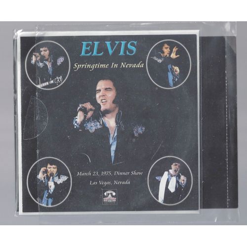 Elvis Presley Springtime In Nevada 23 Mars 1975 D.S + Bonus Livret 29 Tracks Disc Original Picture Super Audience Recording Edition Limitée 500 Ex 69 Min 2005 Neuf En Pochette Plastique Scellée Rare