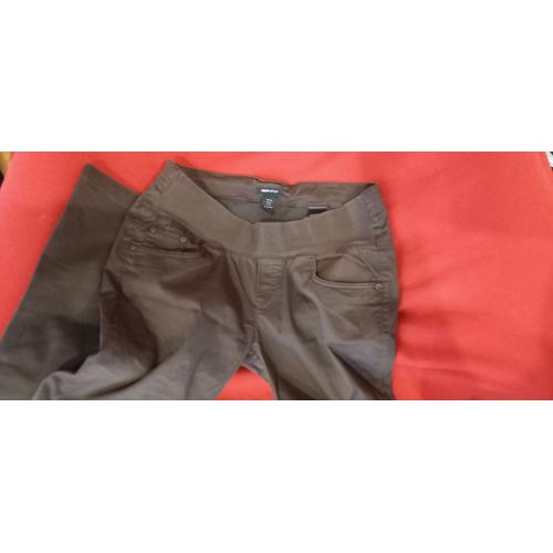 Pantalon De Grossesse Marron Taille 40 H&m Mama